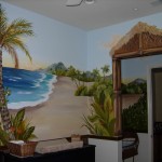 Mural Tropical Beach 11