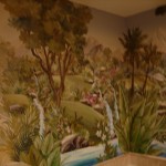 Mural Bathroom Forest 1