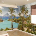 Mural Tropical Beach 2